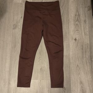 ZYIA Burgundy Leggings Comfortable Versatile Wear